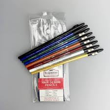 Scalpmaster Hair Design Pencils Assorted