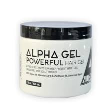 Alpha Gel Powerful Hair Gel Black 16oz