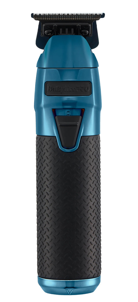BaByliss PRO FXONE BlueFX Limited Edition Black & Blue All-Metal Interchangeable-Battery Trimmer