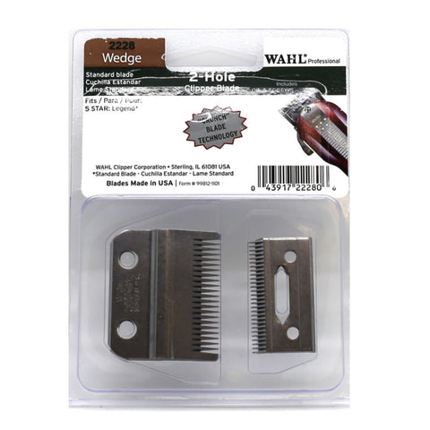 2228 Wahl 2 Hole Wedge Replacement Blade 5 Star Legend