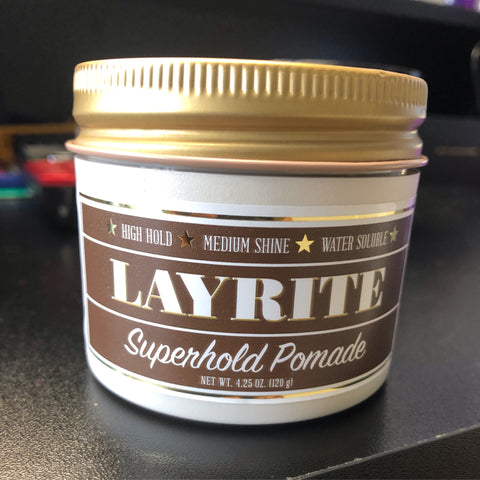 LAYRITE Superhold Pomade (Water Soluble)
