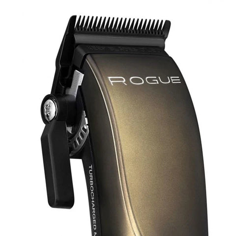 StyleCraft Rogue Clipper/Trimmer Combo Set w/ Microchipped Magnetic Motor - Metallic Matte Gunmetal