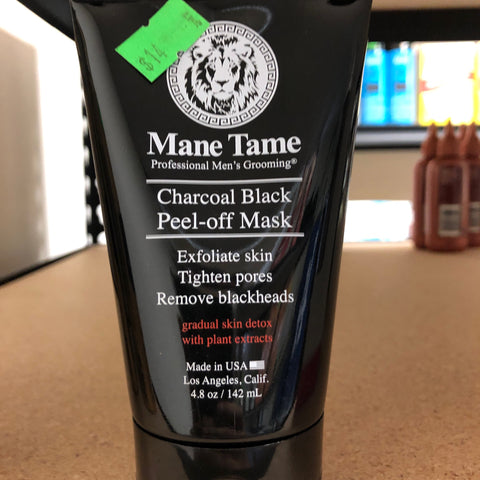 Mane Tame Peel Off Mask Charcoal